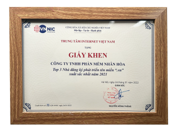 Top 3 NĐK phát triển tên miền xuất sắc nhất 2021
